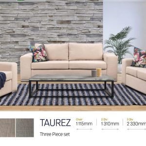 3pce Taurez Lounge Suite cream