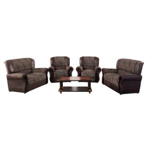 4pce Rose Lounge Suite Brown