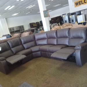 6pce Bazuruto 2 action Recliner Corner Lounge Suite