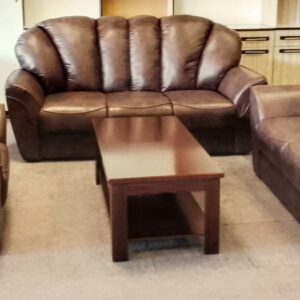 3pce Grabs Fabric Loungesuite (brown)