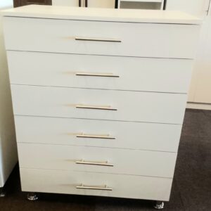 6Drawer Prince Melamine Chest Of Drawers