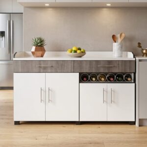 Umlazi Kitchen BaseWith Wine Rack